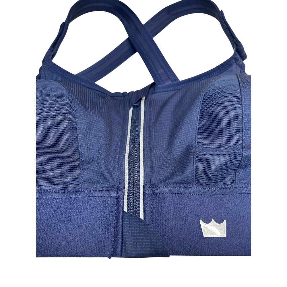 Shefit Ultimate Sports Bra High Impact Size LUXE / LARGE Bold Navy Blue NWT - Picture 6 of 10
